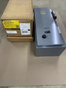 8538sdg36v81cff4h101p1tx11 Square D Combination Motor Starter Disconnect New Usa