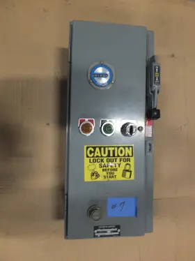 8539sbg Square D - Size 15 A Mag Guard 480 V 3r 120v C Combination Starter #7
