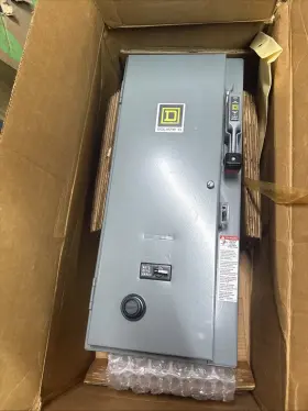 8539sbg43v81cff4t Square D Size Combination Starter 120v Coil 15 Amp Nema 1 Enclosure Nib New