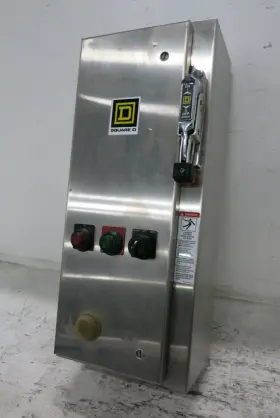 8539scw44v90cff4p1p2tx22 Square D New 30a Breaker Size 1 Starter Combination Box Stainless Combo Gjl 4/4x