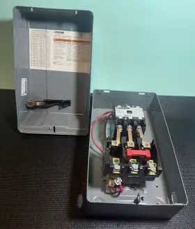 8911dpsg23v06 Square D Magnetic Motor Starter Control 600v Max Coil 480 V 60 Hz