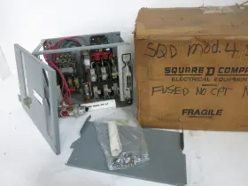 Square D 8998-30f-sz1st-12 New Model 4 30a Fusible Size 1 Starter 12 Inch Mcc Bucket 30 Amp 8998 8536
