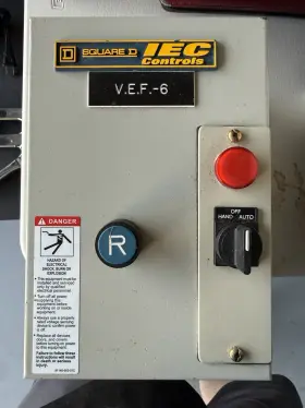 Square D Le1ud0937g6 Combination Motor Starter 120 Coil 1 Single Phase Used Iec Controls