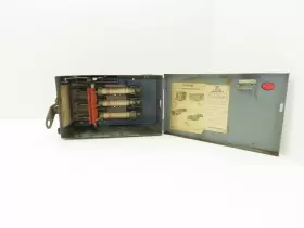 Pq3606r Square D Ser 1 Busway Switch Fusebox 30hp 60a 3 Pole #3