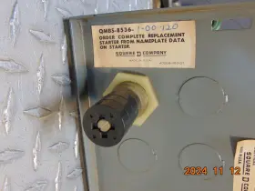 Qmbs-8536-1-00-120 Square D Class 8536 Typ S Nema Sz And 1 Non-reversing Starter #3