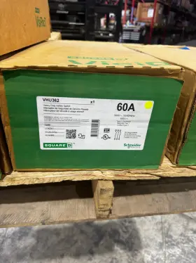 Vhu362 Square D New Safety Switch Disconnect 60 Amp 600v Non Fused Type
