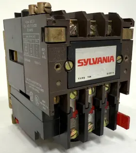 T13u030-76 Sylvania T13u030 Joslyn Clark 120v-coil 18a 3p 600v Size0 5hp Type Tm Starter