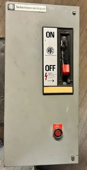 Telemecanique Le1-d12861 Combination Starter 3hp 240vac New