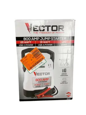 Vecj8 Vector 800 Amp Jump Starter With Usb Power