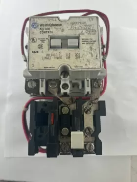 6710c48g02 Westinghouse Motor Control A200m0br Single Phase 115 Volt