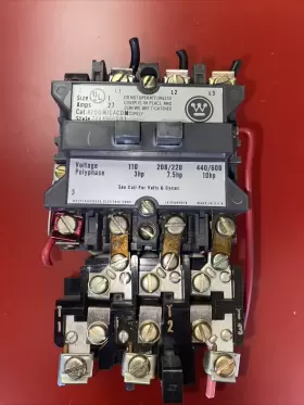 A200micacdm Westinghouse A200m1cacdm 764a966g01 Size 1 27 Amp Motor Starter Contactor 7-1/2h A200micacdm Westinghouse A200m1cacdm 764a966g01 Size 1 27 Amp Motor Starter Contactor 7-1/2h