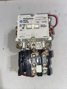 A200mabb Westinghouse Non Reversing Starter Nema 00 Model J 2-pole 1-phase Used