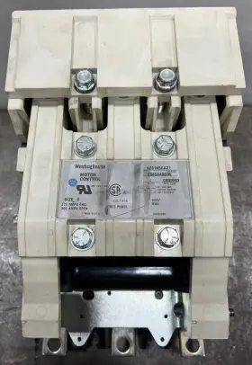 A201k5caz1 Westinghouse Real Reconditioning Size 5 Contactor Model J A201m5cac