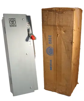 A206j2mgac Westinghouse Motor Control Starter Disconnect Size Sz 2 50a 25hp Nos