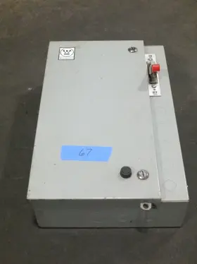 A206s2mgx Westinghouse Size 2 480 V 60 A Breaker Combo Starter Nema 1 120 Coil #67