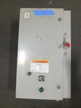 A206s3mja Westinghouse Size 3 Breaker Combo Starter 50 Hp 480 V Nema 1 120 Coil #73