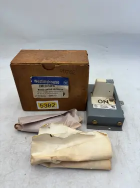 Westinghouse Cmcu150fb Motor Control Mechanism
