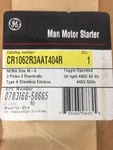 Ge CR1062R3AAT404R Man Motor Starter Size M0 Poles Overload Type 480V 60HZ. Fixed Price $699.00.