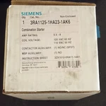 Siemens Combination Starter 3RA1125-1HA23-1AK6 120VAC 60HZ 110VAC 50HZ 1NO/NC. Fixed Price $200.00.
