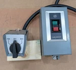Ge Drum Switch Reversing 2HP & Allen Bradley Motor Starter 1/3 Phase Lathe/mill. Fixed Price $150.00.