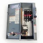 Square Nema Type 1/S Combination Motor Controller W/ Disconnect Switch. Fixed Price $200.00.