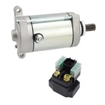 Starter And Relay For Yamaha Grizzly 700 YFM7FG 2007 2008 18888. Fixed Price $53.54.