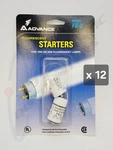 24 Philips Advance FS-2 Fluorescent Starters For 15W 20W Lamp Ballasts. Fixed Price $34.99.