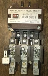 Cutler Hammer A10EN0 Nema Size 3 Motor Starter Contactor Ser. B1 480V/440V Coil. Fixed Price $229.99.