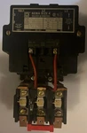 Square 8536SF01V02. Sz 4 Magnetic Motor Starter, 115V Coil, Very Nice Used. Fixed Price $500.00.