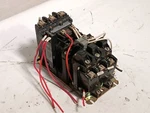 Allen-bradley 509-BOD Motor Starter, Nema Size 1, Phase, CB236 Coil, 110/120V. Fixed Price $38.99.