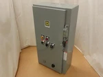 208093 New-no Box; Square 8539SBG1 Enclosed Starter 3-9A 3P 575VAC Coil: 120VA. Fixed Price $191.10.