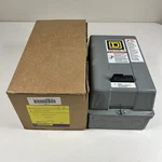 Square D 8536SAG12V01S Nema Size 00 Ac Magnetic Starter 8536SAG12S & Enclosure. Fixed Price $149.95.
