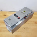 Square Nema Size Combination Starter, 8538SBW33V81AFF4T, 30A, 5HP, - Used. Fixed Price $360.99.