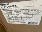 Siemens 87DUD6FA Pump Control Panel, 110 To 240 (new). Fixed Price $899.99.