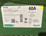 Square VHU362 60A Heavy Duty Safety Switch 600V Non-fusible Nema 1 Type. Fixed Price $100.00.