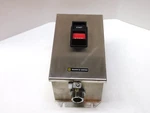 Square 2510 MBW12 Ser Stainless Enclosed Ac Manual Starter Stop. Fixed Price $276.75.