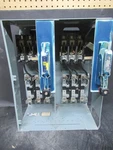 Square Mcc Motor Control Dual Feeder 17" Model 4 No Fuses With Disconnects. Fixed Price $195.00.
