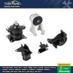For 2005 2006 Honda Odyssey 3.5L V6 Vtec Ex / Lx Motor & Trans Mount Set 5PCS. Fixed Price $61.89.