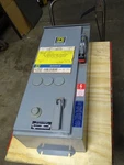Square D Ac Combination Starter Nema 12 Enclosure 74395 30A 5HP, 8538SBA23S. Fixed Price $675.00.