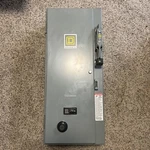 Square D 8538SBG11V90CFF4H20TX10 Nema Size Combination Starter 30 Amps. Fixed Price $600.00.