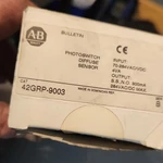 Allen-bradley 42GRP-9003 Photoswitch Diffuse Sensor Ac/dc Spst-no Panel. Fixed Price $128.32.