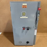 Square D 8538SCG34V81C Size Combination Starter 30 Amp 600V 120V Coil. Fixed Price $239.00.