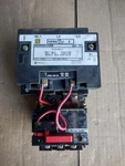 Square 8536SD01H20S Motor Starter 600V 25HP Nema Size Coil 110/120V. Fixed Price $399.99.