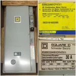 Brand New Square 8538SCG34V81CFF4TX11 Ac Combination Motor Starter. Fixed Price $899.00.