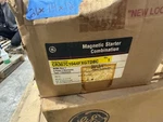 New Ge Size 120V Coil 3 Phase Breaker Combination Motor Starter. Fixed Price $299.00.