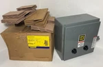 New Square 8810SCO3H30H30S Size Two-speed Starter Enclosed 2 Nib. Fixed Price $995.00.