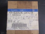 Westinghouse A201K1CW Style 6710C54G11 Nema Size Starter 27A Motor Control. Fixed Price $600.00.
