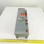 Eaton C400LG Nema Size 1 Combination Motor Controller 27 Amp W/ Disconnect. Fixed Price $97.80.
