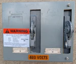Allen Bradley 2100 Mcc Twin Amp Feeder Bucket With Breakers. Fixed Price $500.00.