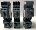 Lot Of Siemens Sirius 3RV2011-1EA15 Manual Motor Starter With 3RT2015-1AK61. Fixed Price $39.00.